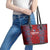 Czech Republic Football 2024 Leather Tote Bag Trophy Wing Style - Wonder Print Shop
