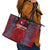 Czech Republic Football 2024 Leather Tote Bag Trophy Wing Style - Wonder Print Shop