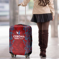 Czech Republic Football 2024 Luggage Cover Trophy Wing Style - Wonder Print Shop
