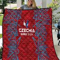 Czech Republic Football 2024 Quilt Trophy Wing Style - Wonder Print Shop