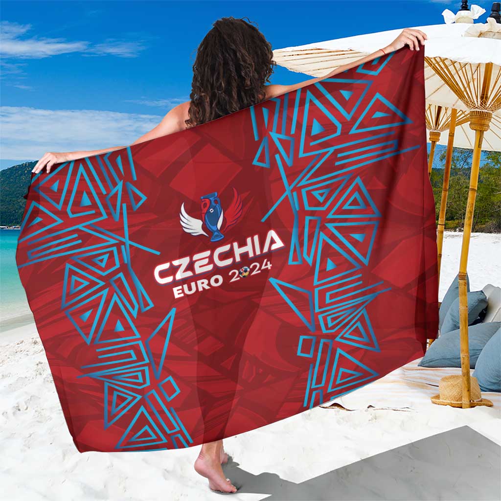 Czech Republic Football 2024 Sarong Trophy Wing Style - Wonder Print Shop