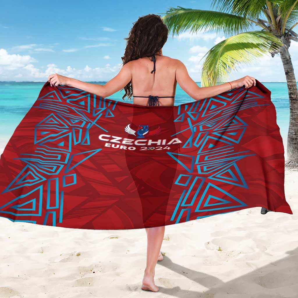 Czech Republic Football 2024 Sarong Trophy Wing Style - Wonder Print Shop
