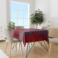 Czech Republic Football 2024 Tablecloth Trophy Wing Style - Wonder Print Shop