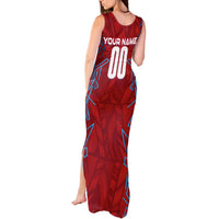 Personalized Czech Republic Football 2024 Tank Maxi Dress Trophy Wing Style - Wonder Print Shop