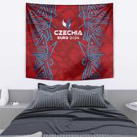 Czech Republic Football 2024 Tapestry Trophy Wing Style - Wonder Print Shop