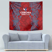 Czech Republic Football 2024 Tapestry Trophy Wing Style - Wonder Print Shop