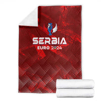 Serbia Football 2024 Blanket Trophy Wing Style