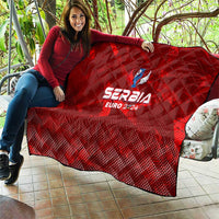 Serbia Football 2024 Quilt Trophy Wing Style - Wonder Print Shop