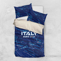 Italy Football 2024 Bedding Set Trophy Wing Style - Wonder Print Shop