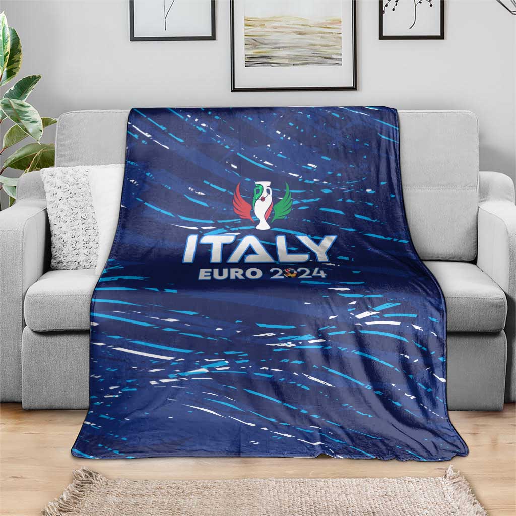 Italy Football 2024 Blanket Trophy Wing Style