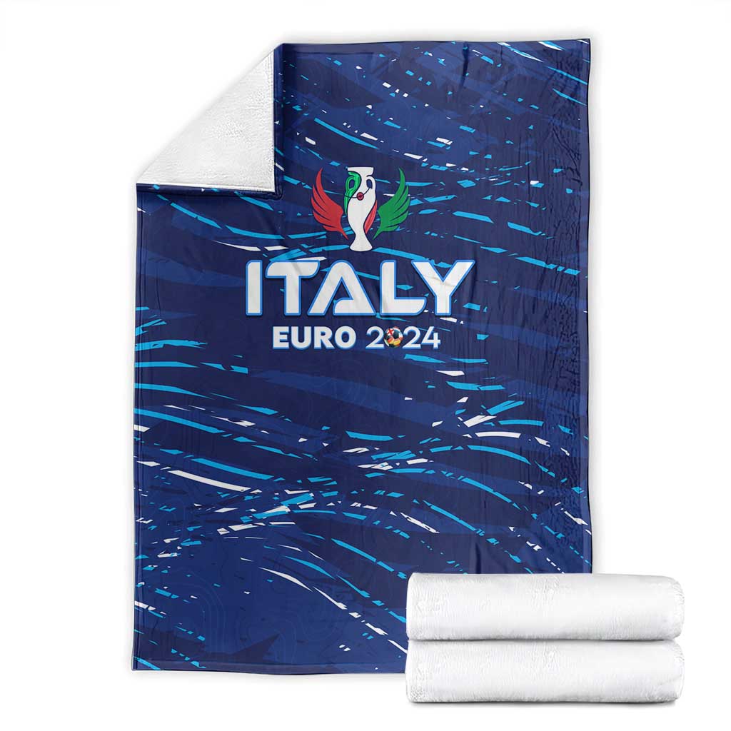 Italy Football 2024 Blanket Trophy Wing Style