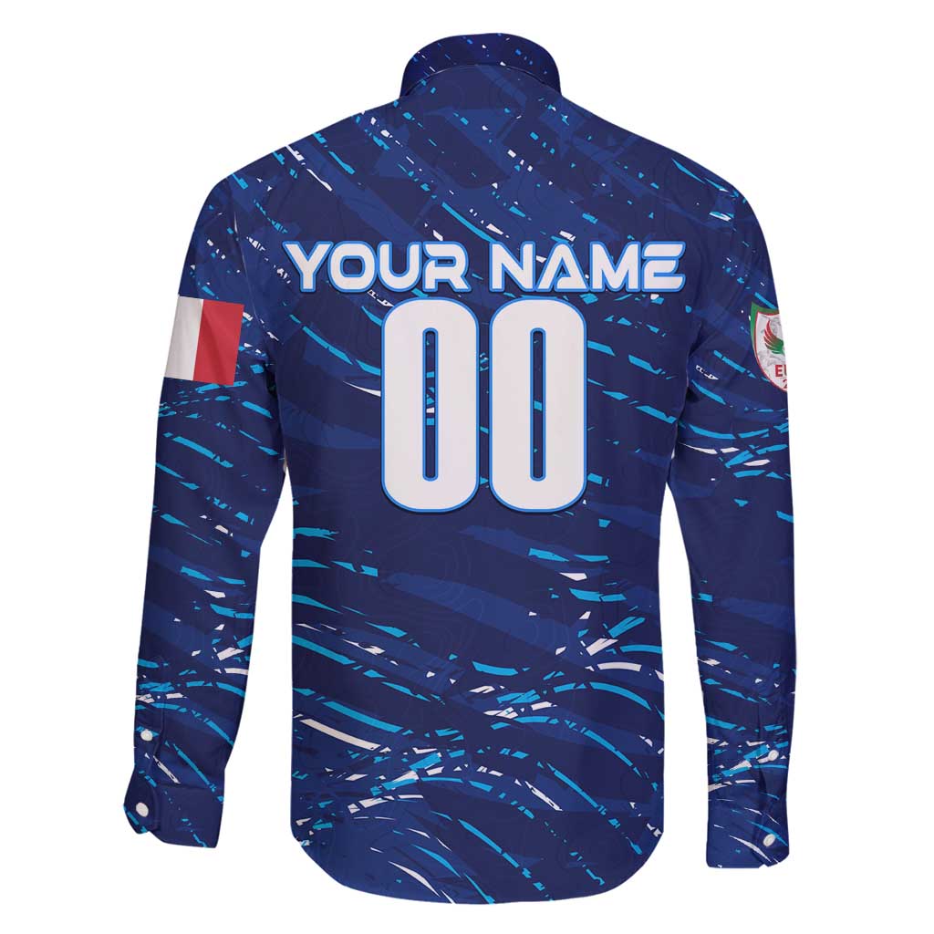 Personalized Italy Football 2024 Family Matching Tank Maxi Dress and Hawaiian Shirt Trophy Wing Style - Wonder Print Shop