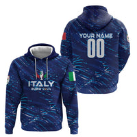Personalized Italy Football 2024 Hoodie Trophy Wing Style - Wonder Print Shop