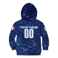Personalized Italy Football 2024 Kid Hoodie Trophy Wing Style - Wonder Print Shop