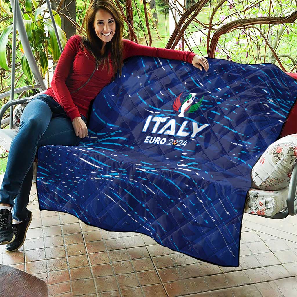 Italy Football 2024 Quilt Trophy Wing Style - Wonder Print Shop
