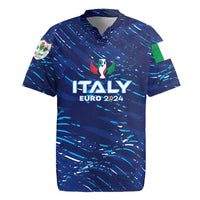 Personalized Italy Football 2024 Rugby Jersey Trophy Wing Style - Wonder Print Shop
