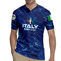 Personalized Italy Football 2024 Rugby Jersey Trophy Wing Style - Wonder Print Shop