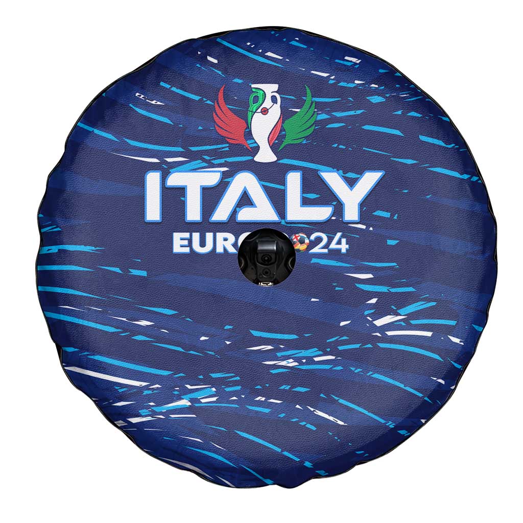 Italy Football 2024 Spare Tire Cover Trophy Wing Style - Wonder Print Shop
