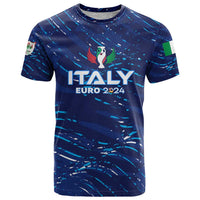 Personalized Italy Football 2024 T Shirt Trophy Wing Style - Wonder Print Shop