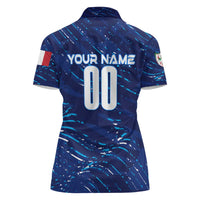 Personalized Italy Football 2024 Women Polo Shirt Trophy Wing Style - Wonder Print Shop