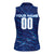 Personalized Italy Football 2024 Women Sleeveless Polo Shirt Trophy Wing Style - Wonder Print Shop