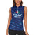 Personalized Italy Football 2024 Women Sleeveless Polo Shirt Trophy Wing Style - Wonder Print Shop
