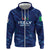 Personalized Italy Football 2024 Zip Hoodie Trophy Wing Style - Wonder Print Shop