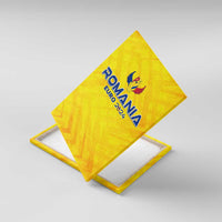 Romania Football 2024 Canvas Wall Art Trophy Wing Style - Wonder Print Shop