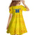 Personalized Romania Football 2024 Family Matching Mermaid Dress and Hawaiian Shirt Trophy Wing Style - Wonder Print Shop