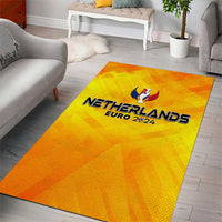 Netherlands Football 2024 Area Rug Trophy Wing Style - Wonder Print Shop