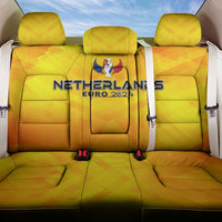 Netherlands Football 2024 Back Car Seat Cover Trophy Wing Style - Wonder Print Shop