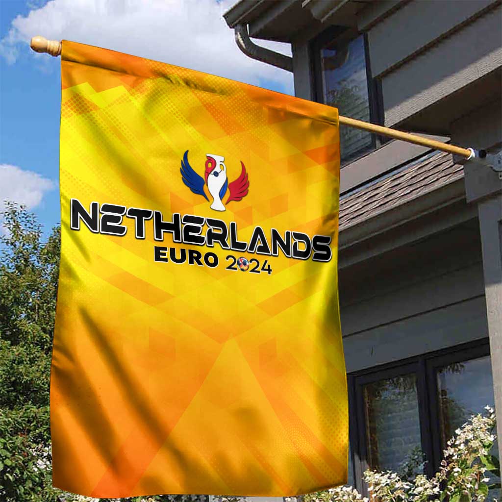 Netherlands Football 2024 Garden Flag Trophy Wing Style - Wonder Print Shop