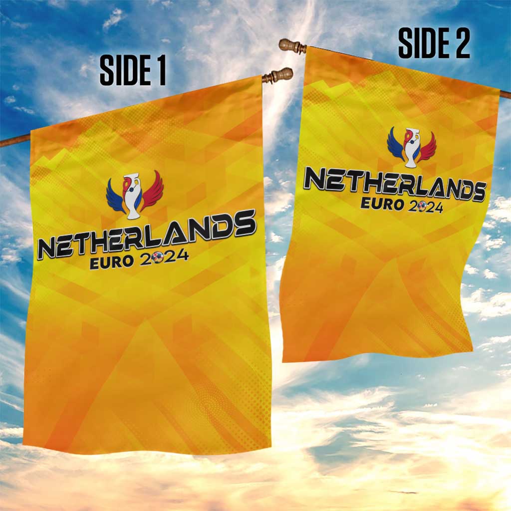 Netherlands Football 2024 Garden Flag Trophy Wing Style - Wonder Print Shop