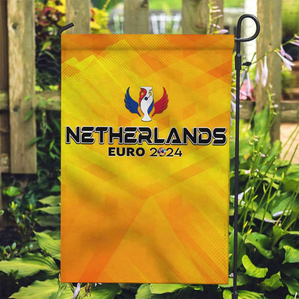 Netherlands Football 2024 Garden Flag Trophy Wing Style - Wonder Print Shop