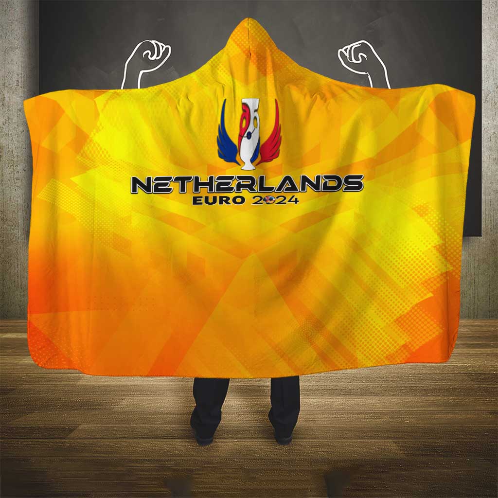 Netherlands Football 2024 Hooded Blanket Trophy Wing Style