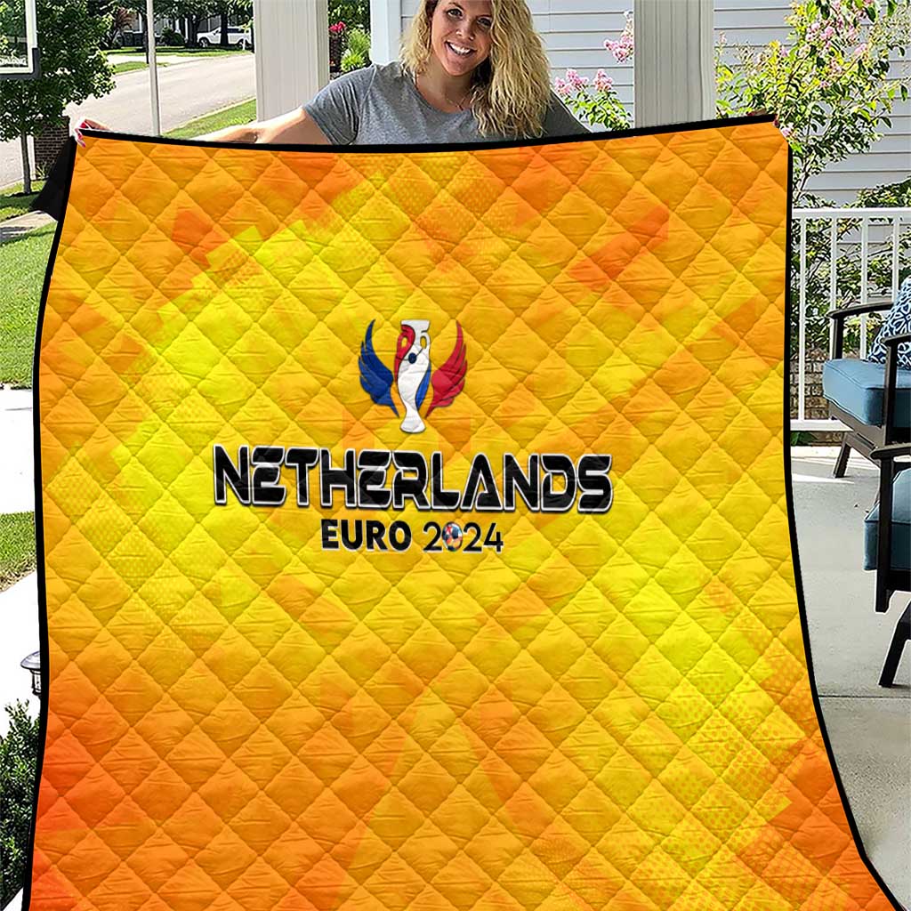 Netherlands Football 2024 Quilt Trophy Wing Style - Wonder Print Shop