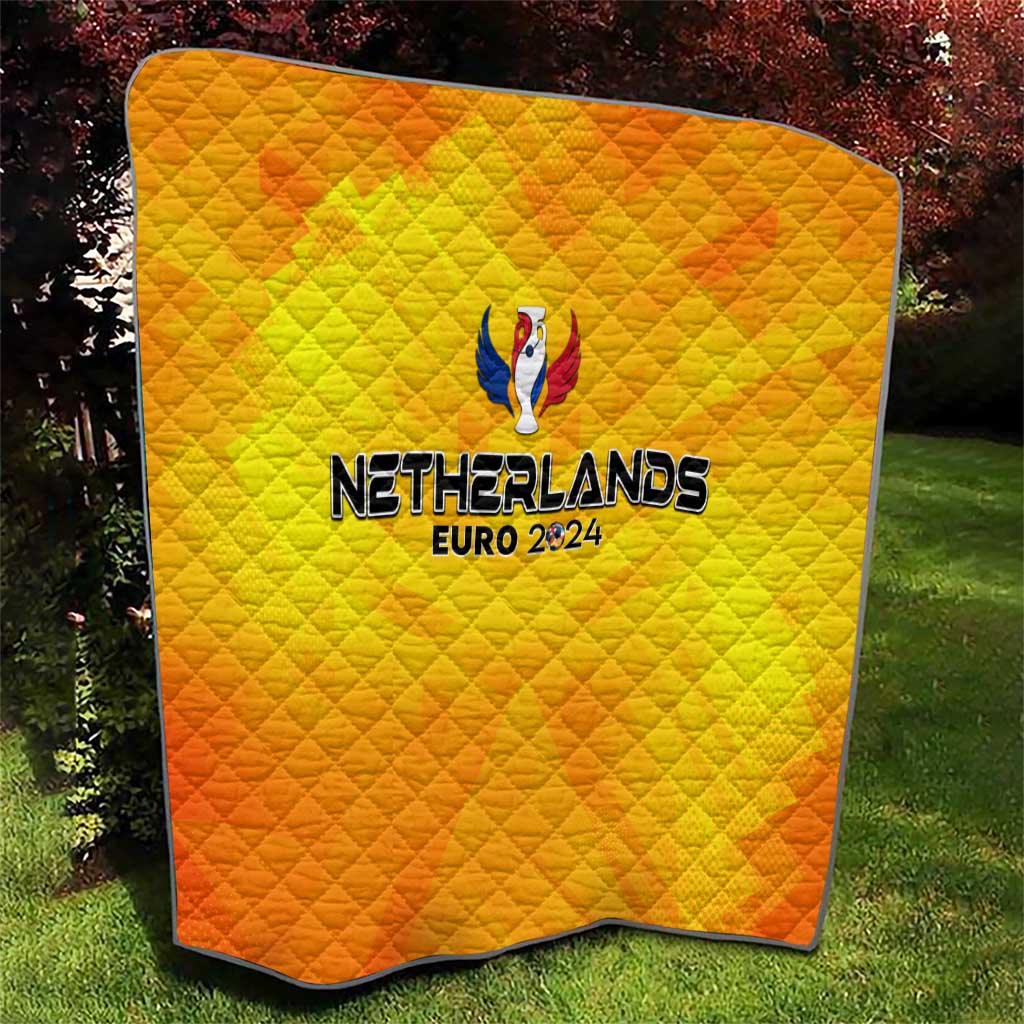 Netherlands Football 2024 Quilt Trophy Wing Style - Wonder Print Shop