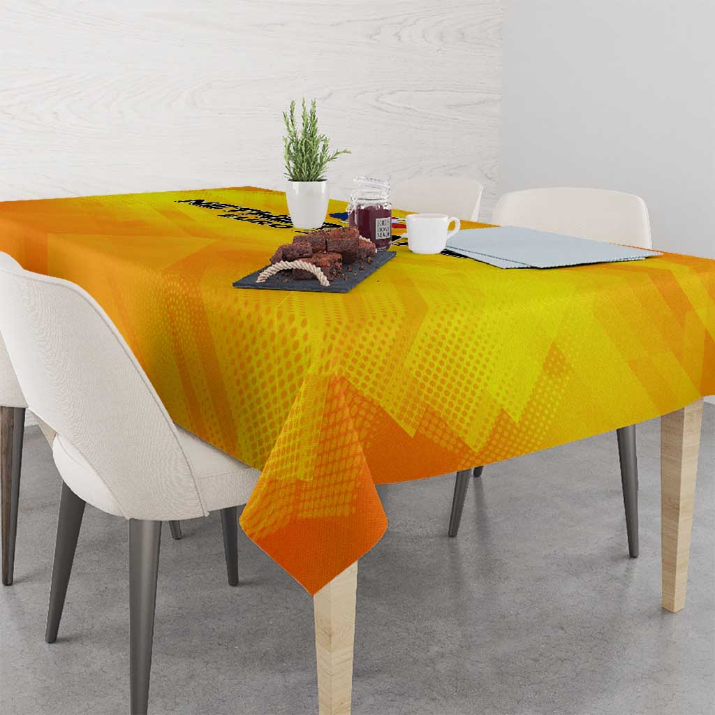 Netherlands Football 2024 Tablecloth Trophy Wing Style - Wonder Print Shop