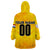 Personalized Netherlands Football 2024 Wearable Blanket Hoodie Trophy Wing Style - Wonder Print Shop