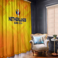 Netherlands Football 2024 Window Curtain Trophy Wing Style - Wonder Print Shop
