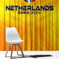 Netherlands Football 2024 Window Curtain Trophy Wing Style - Wonder Print Shop