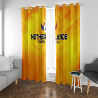Netherlands Football 2024 Window Curtain Trophy Wing Style - Wonder Print Shop