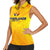 Personalized Netherlands Football 2024 Women Sleeveless Polo Shirt Trophy Wing Style - Wonder Print Shop