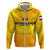 Personalized Netherlands Football 2024 Zip Hoodie Trophy Wing Style - Wonder Print Shop