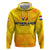 Personalized Netherlands Football 2024 Zip Hoodie Trophy Wing Style - Wonder Print Shop