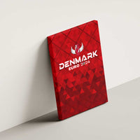 Denmark Football 2024 Canvas Wall Art Trophy Wing Style - Wonder Print Shop
