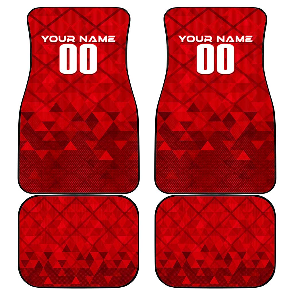 Denmark Football 2024 Car Mats Trophy Wing Style - Wonder Print Shop