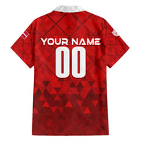 Personalized Denmark Football 2024 Hawaiian Shirt Trophy Wing Style - Wonder Print Shop