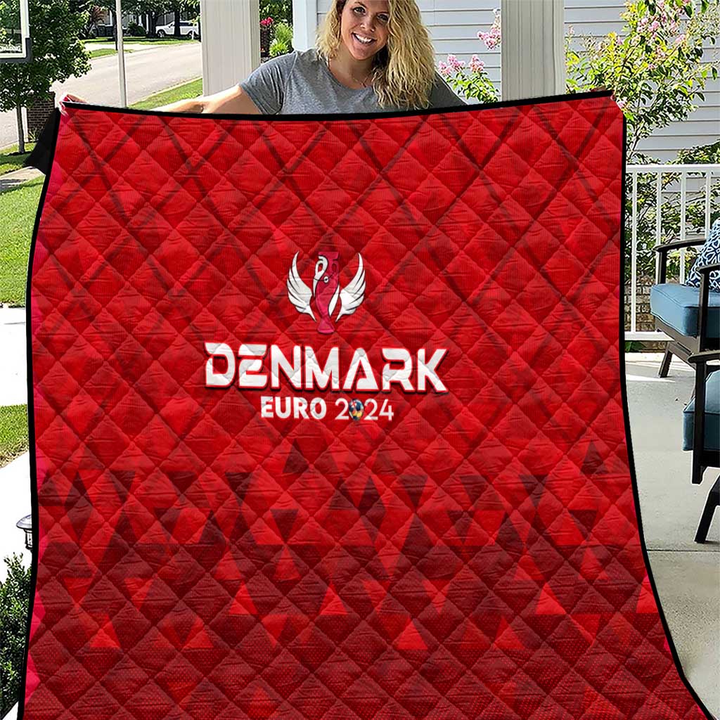 Denmark Football 2024 Quilt Trophy Wing Style - Wonder Print Shop