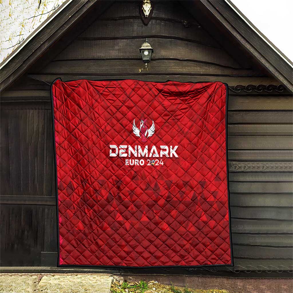 Denmark Football 2024 Quilt Trophy Wing Style - Wonder Print Shop